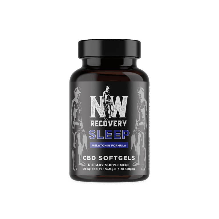 CBD and Melatonin Sleep Formula Softgels